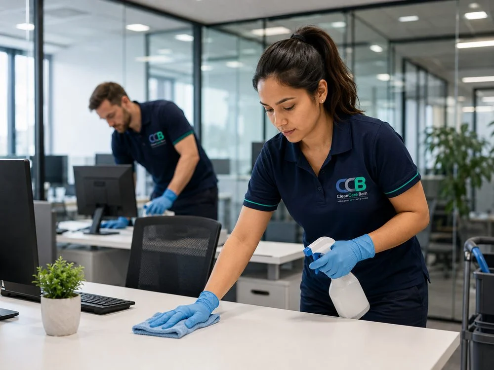 Büroreinigung durch CleanCare Bern